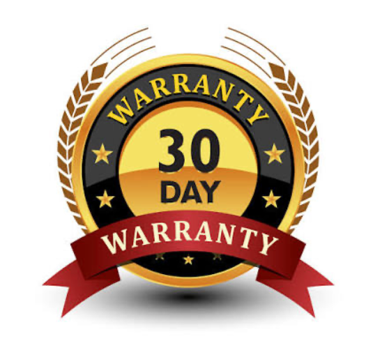 30-Day Warranty