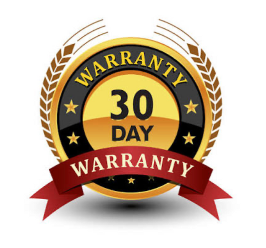30-Day Warranty